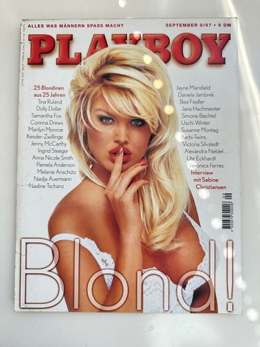 Playboy september 1997 - playboy, blond